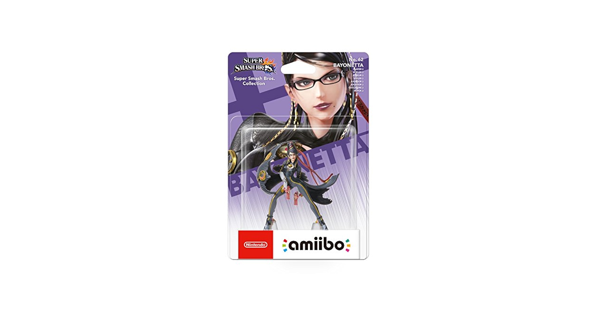 Amazon.com: Bayonetta - Player 2 No.62 amiibo : Video Games
